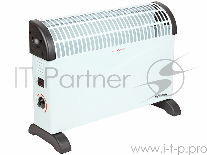 Конвектор NEOCLIMA Fast 2000w, нагревательный элемент ZIG-ZAG, 3 режима нагрева ( 750/150/2000 Вт), моментальный нагрев, режим ANTI FROST
