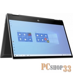 Ноутбук HP Pavilion x360 14-dw1005ur <2X2R0EA> i3-1115G4 (3.0)/8G/256G SSD/14.0FHD AG IPS Touch/Int:Intel UHD/noODD/Win10 (Natural Silver)