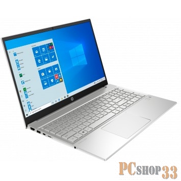 Ноутбук HP Pavilion 15-eh0011ur <280K1EA> AMD Ryzen 7 4700U (2.0)/16G/512G SSD/15.6FHD IPS Touch/Int:AMD Radeon Vega/Backlight/FPR/Win10 (Natural silver)