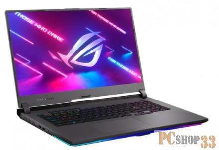 Ноутбук 17.3 FHD Asus ROG G713QR-HG085T grey (AMD Ryzen 9 5900HX/16Gb/1Tb SSD/3070 8Gb/W10) (90NR05J2-M02050)