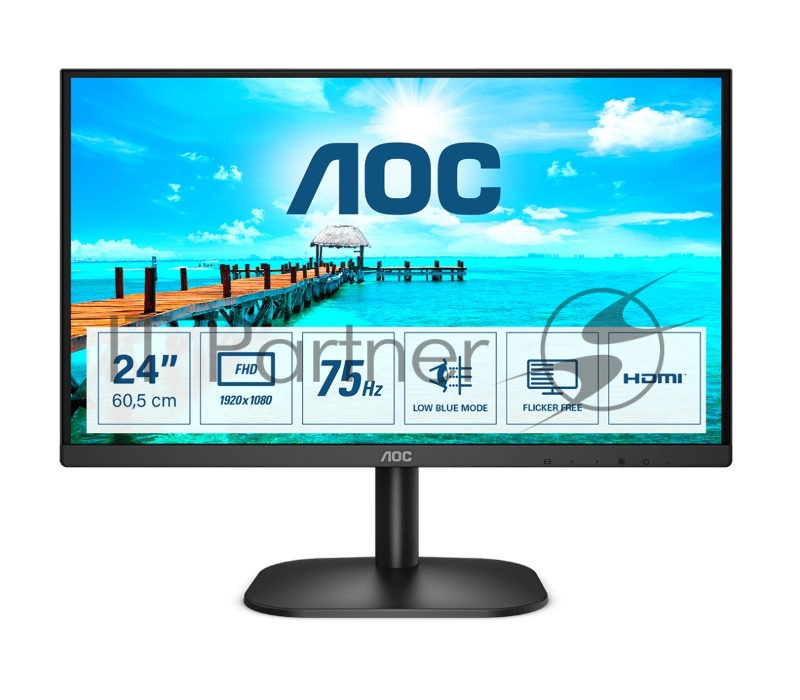 МОНИТОР 23.8 AOC 24B2XHM2