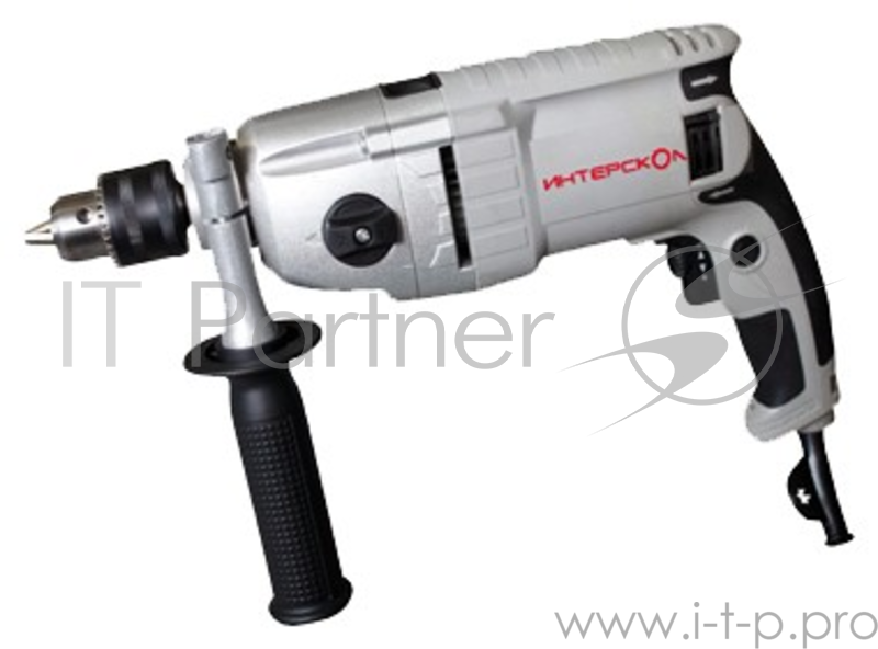 Дрель, Шуруповерт ИНТЕРСКОЛ ДУ-13/820ЭР дрель ударная 148.1.3.00 {810Вт,ЗВП 13мм,2000о/м,32000уд/м,2 режим,2.6кг}