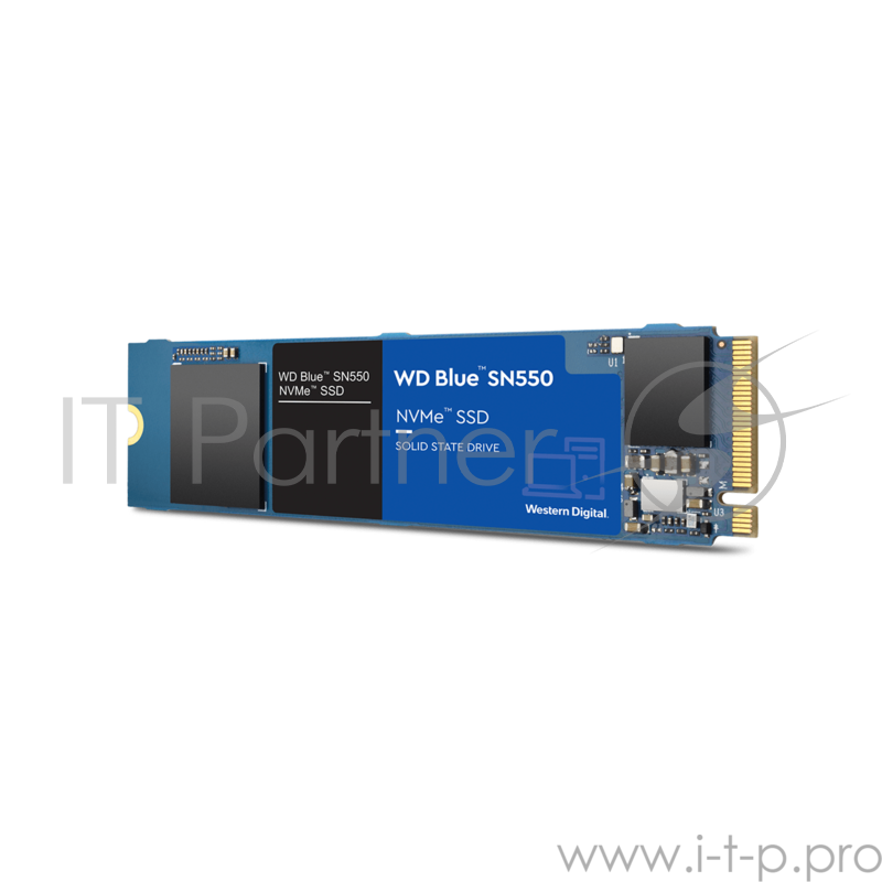 Твердотельный накопитель SSD WD Blue SN550 WDS200T2B0C 2ТБ M2.2280 NVMe PCIe Gen3 8Gb/s