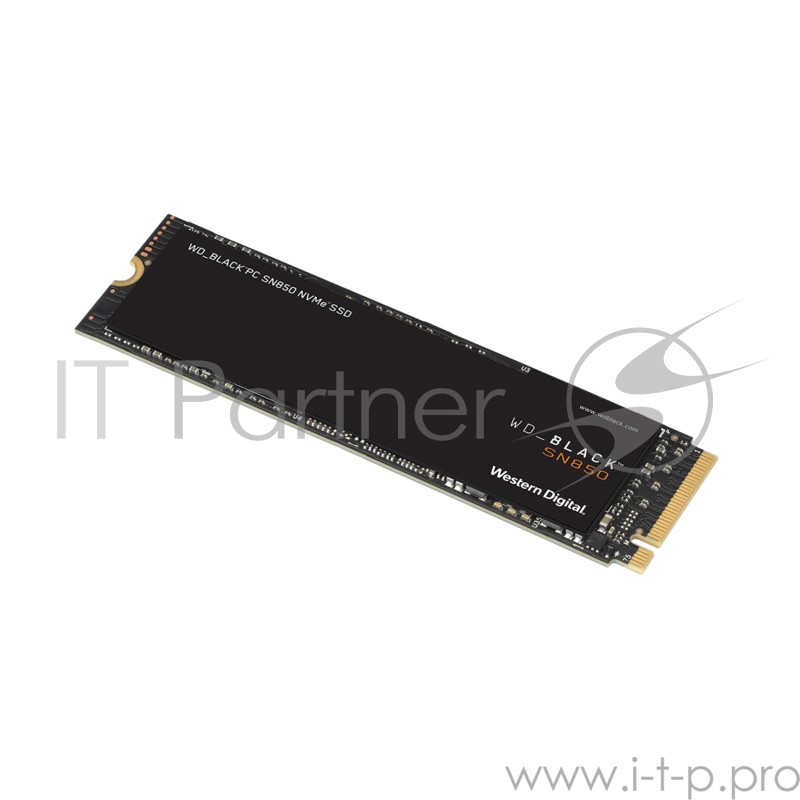 Твердотельный накопитель SSD WD_BLACK SN850 WDS200T1X0E 2ТБ M2.2280 NVMe PCIe Gen4х4(без радиатора)
