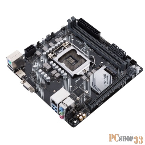 Материнская плата Asus PRIME H410I-PLUS/CSM Soc-1200 Intel H410 2xDDR4 mini-ITX AC`97 8ch(7.1) GbLAN+VGA+HDMI