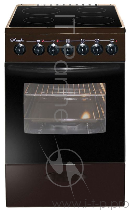 Плита Электрическая Лысьва ЭПС 43р1 МС коричневый пирокерамика