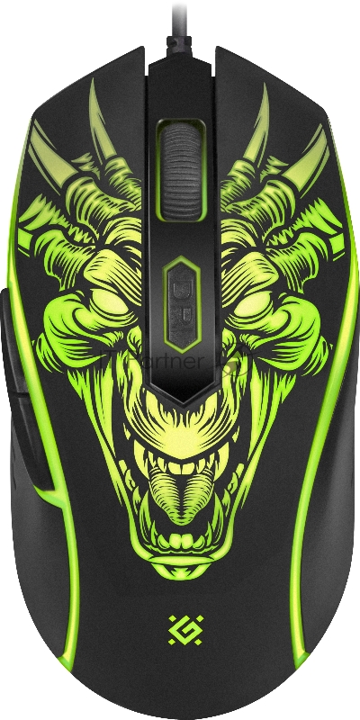 Мышь игровая Monstro GM-510L оптика, USB, 6 кнопок, 3200dpi DEFENDER