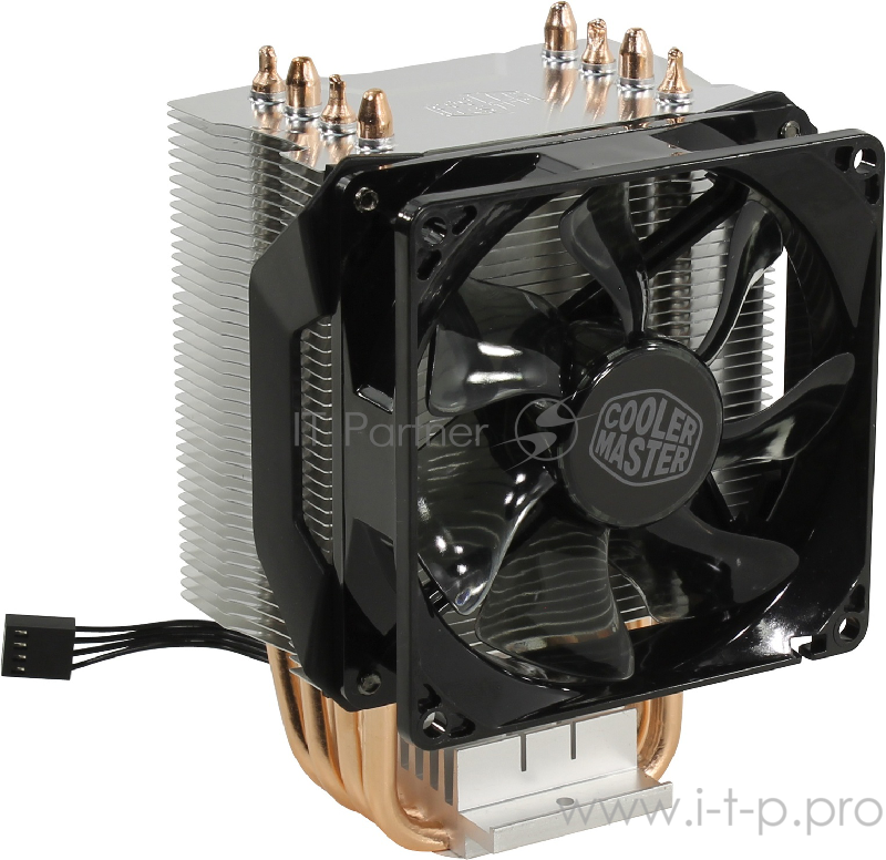 Вентилятор Cooler Master Hyper H412R, RPM, 100W (up to 120W), Full Socket Support RR-H412-20PK-R2)