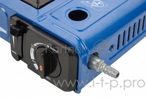 Плита газовая портативная TOURIST CAMPING GURU PLUS TS-233 с переходником