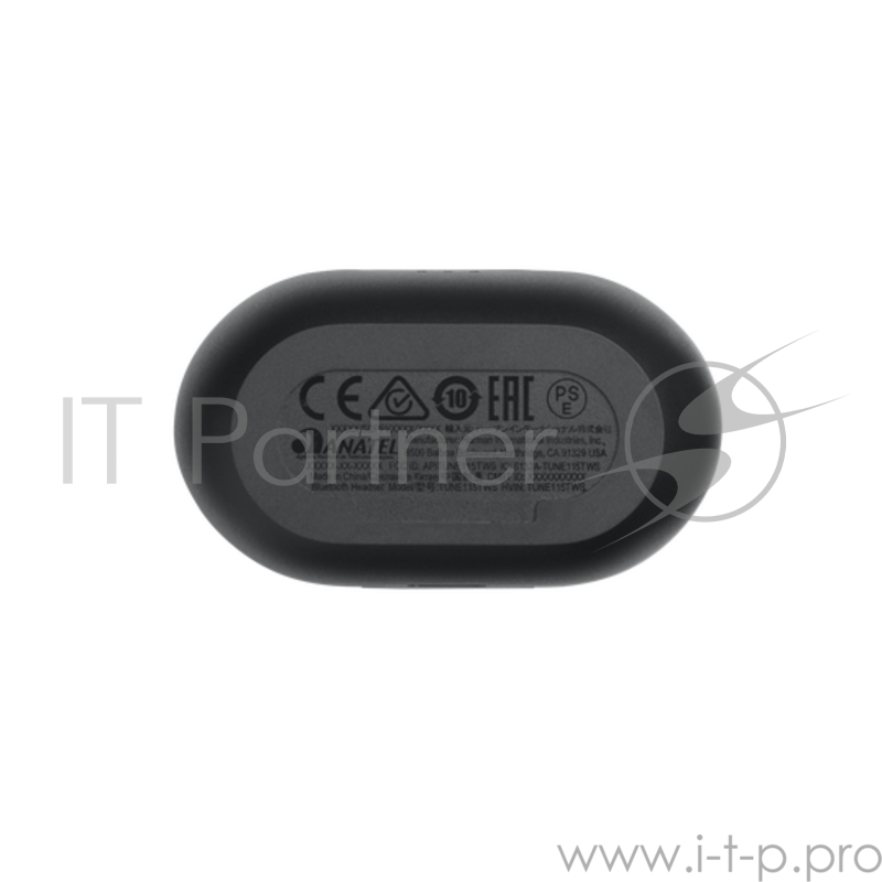 Наушники JBL Беспроводные внутриканальные наушники JBLT115TWSBLK, черный