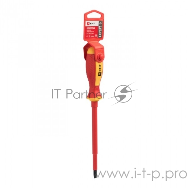 Отвертка Expert SL6.5x150 мм 1000В EKF PROxima|sl-6.5-150-exp-in|EKF
