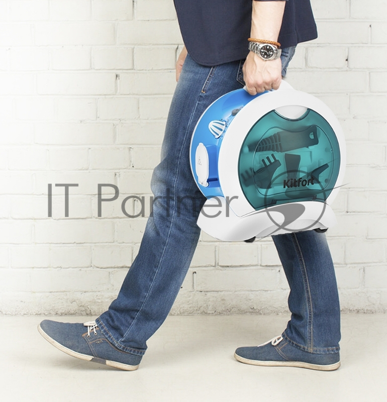 Пароочиститель Kitfort КТ-952 Мощность 1500 Вт.Ёмкость бойлера 1 л.Давление пара 4,5 бар.