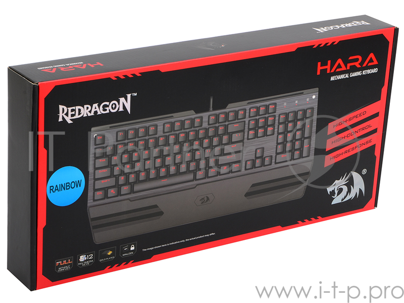 Механическая клавиатура Hara RU,радужная подсветка Redragon