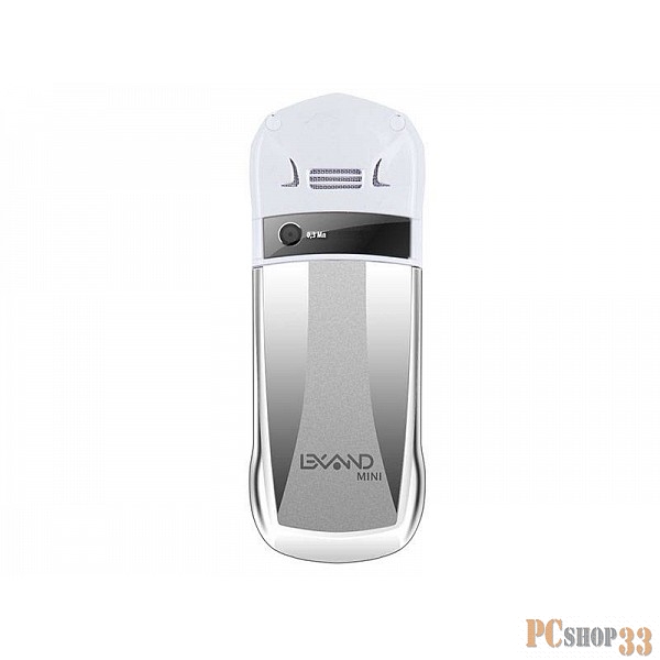 мобильный телефон LEXAND LPH1 mini (белый, металл) {1.44