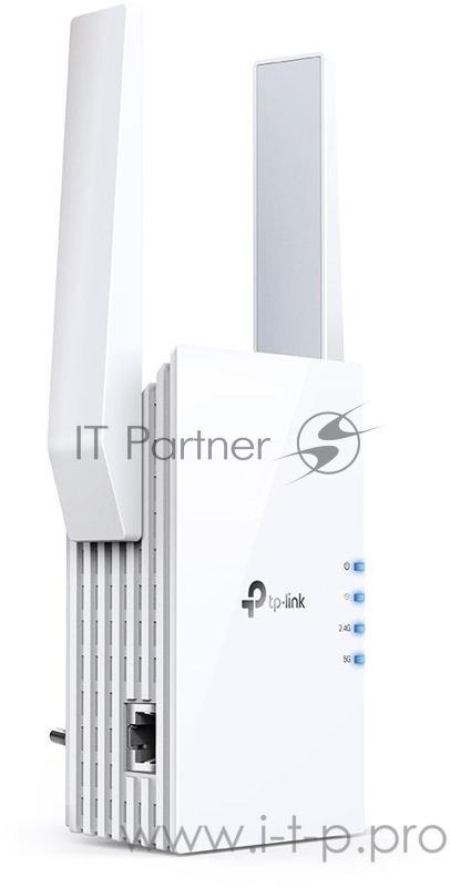 Повторитель беспроводного сигнала TP-Link RE605X AX1800 Wi-Fi белый