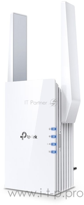 Повторитель беспроводного сигнала TP-Link RE605X AX1800 Wi-Fi белый