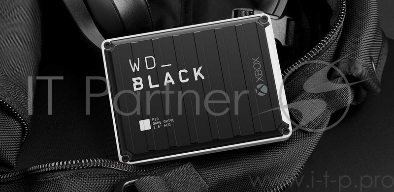 Внешний жесткий диск WD_BLACK P10 Game Drive fox Xbox One WDBA5G0040BBK-WESN для Xbox 4TB 2,5 USB 3.2 Gen 1 (E1B)