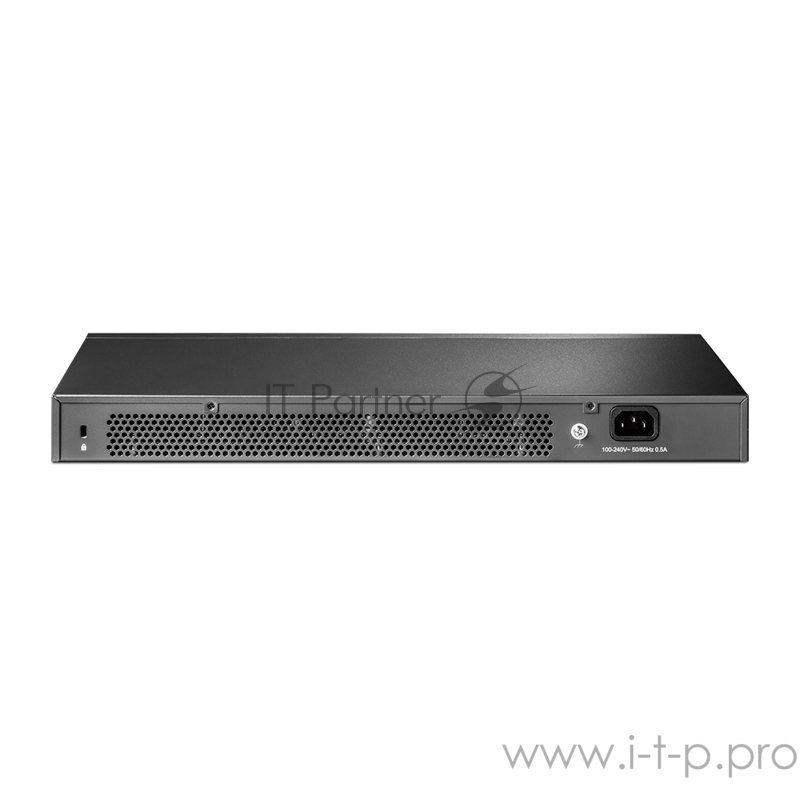 Коммутатор JetStream™ 24-port Pure-Gigabit L2+ Managed Switch, 24 10/100/1000Mbps RJ45, 4*10G SFP+ Slots