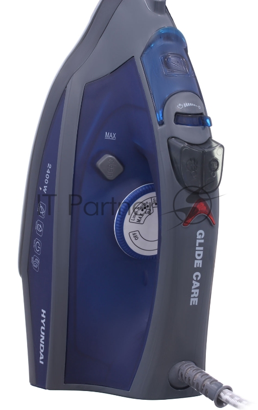 Утюг Hyundai H-SI01789 2400Вт серый/темно-синий