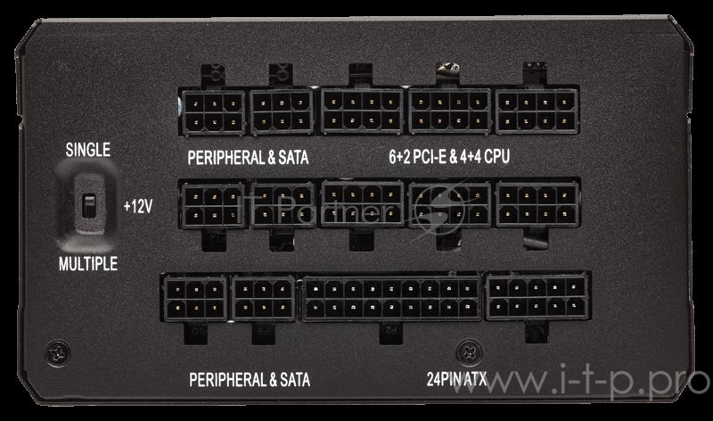 Блок питания Corsair HX1200 CP-9020140-EU 1200W, 80 PLUS® Platinum, RTL {2}