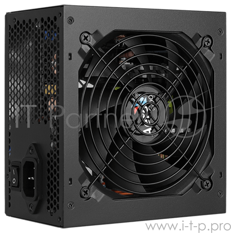 Блок питания Aerocool 500W RTL KCAS-500PLUS { 80+ bronze (24+4+4pin) APFC 120mm fan 7xSATA RTL}