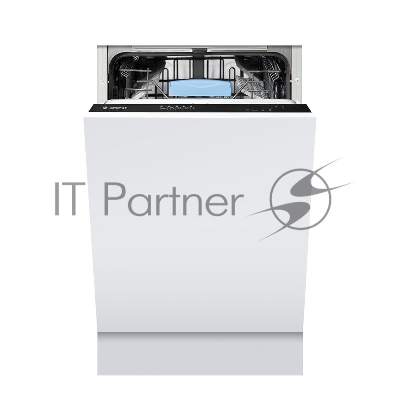 Посудомоечная машина Гефест 45311 полностью встраиваемая, вместимость - 10 комплектов посуды, 4 полки, 5 программ мойки