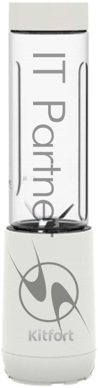 Блендер стационарный Kitfort KT-3014-1 Shake & Take 150Вт белый