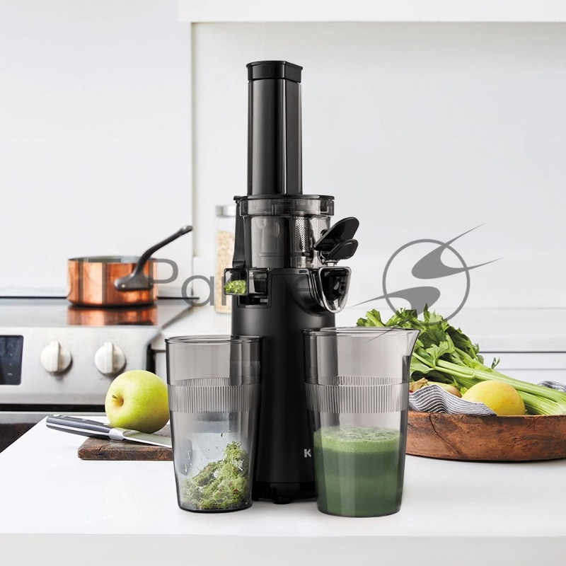 Соковыжималка шнековая Kitfort KT-1123-1 130Вт рез.сок.:550мл. черный