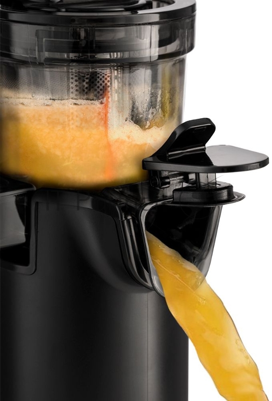 Соковыжималка шнековая Kitfort KT-1123-1 130Вт рез.сок.:550мл. черный