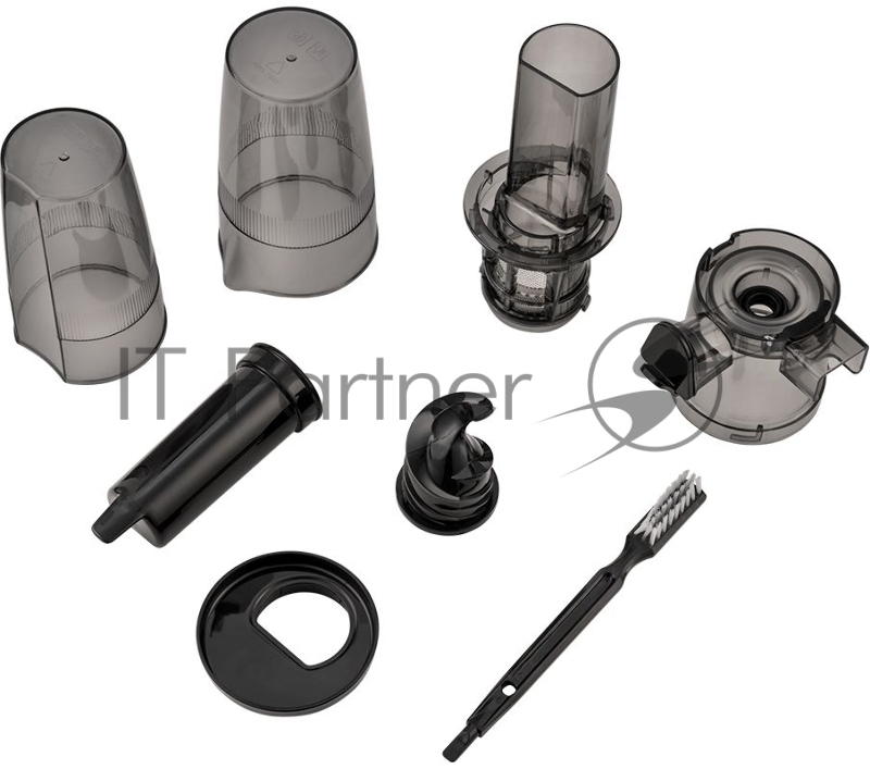 Соковыжималка шнековая Kitfort KT-1123-1 130Вт рез.сок.:550мл. черный