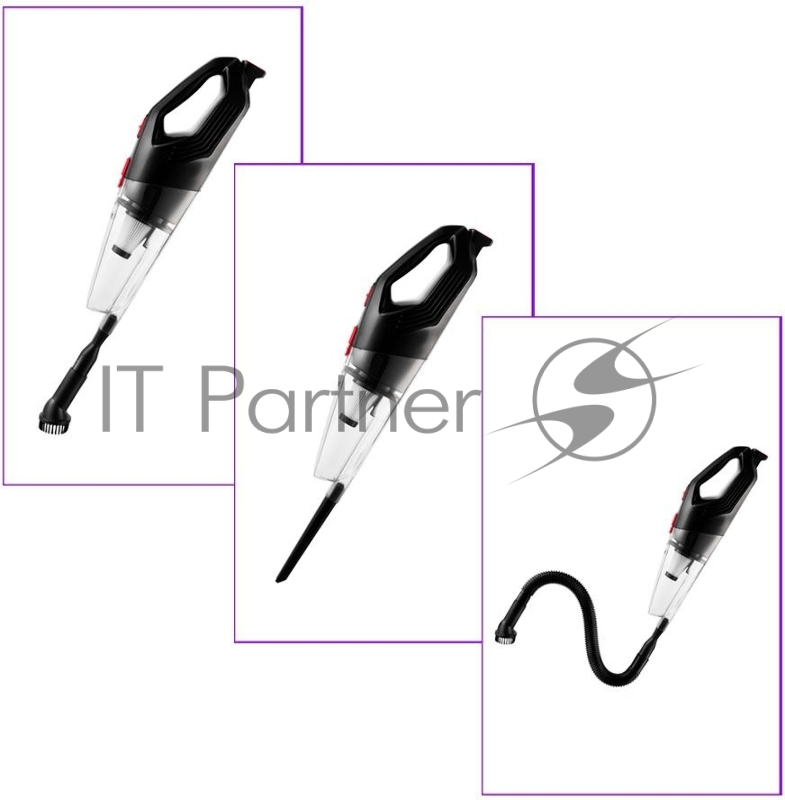 Пылесос ручной Kitfort KT-596-1 600Вт черный/красный