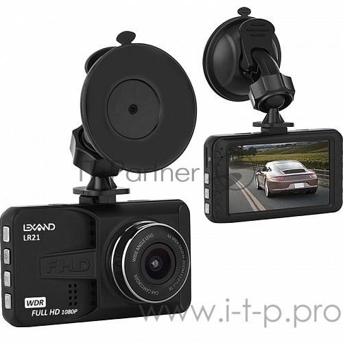 Видеорегистратор Lexand LR21 черный 2Mpix 1080x1920 1080p 140гр. AX3281