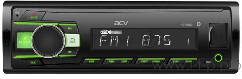 Автомагнитола ACV AVS-918BG 1DIN 4x50Вт