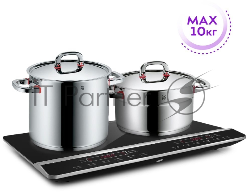 Плита Электрическая Kitfort КТ-130 черный стеклокерамика (настольная)