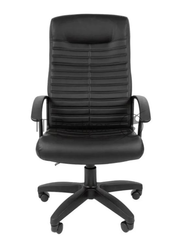 Офисное кресло Стандарт СТ-80 Россия экокожа черное