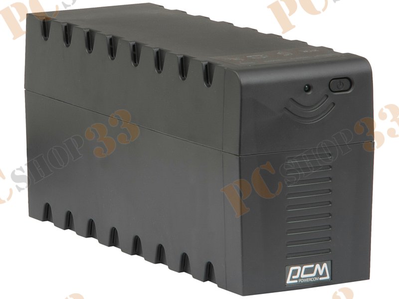 ИБП (UPS) 1000ВА Powercom Raptor RPT-1000AP, черный (USB)