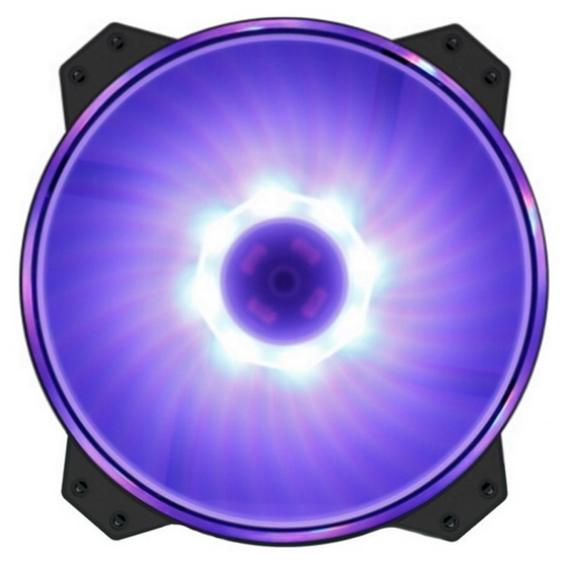 Вентилятор Case Fan Cooler Master MF200R RGB LED Fan, 3pin (R4-200R-08FC-R1)