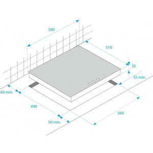 Варочная поверхность Beko HIC 64503 TX черный