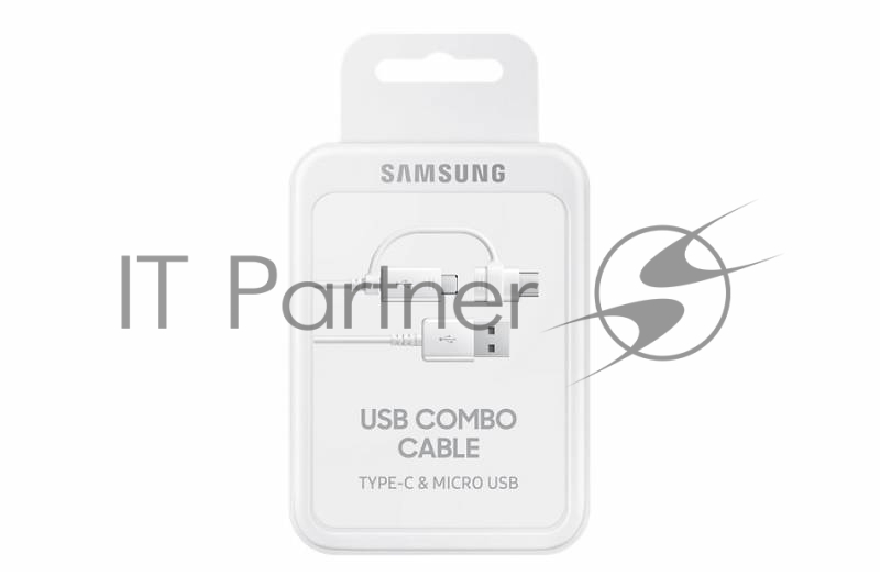 Аксессуар Sam. кабель-дата USB-microUSB+Type-C wh