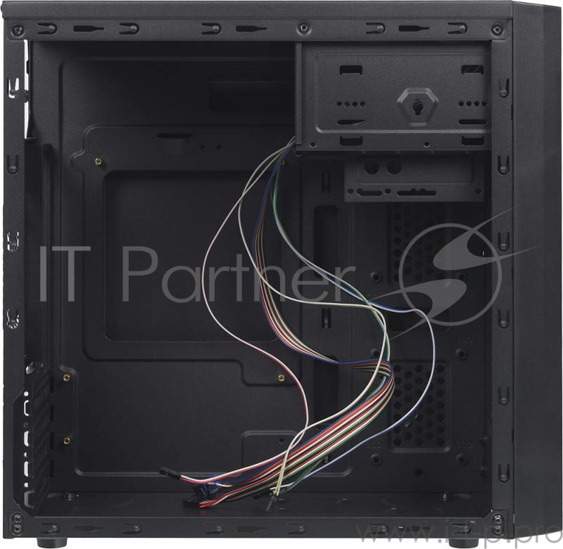 Корпус Accord A-08B черный без БП mATX 2xUSB2.0 audio