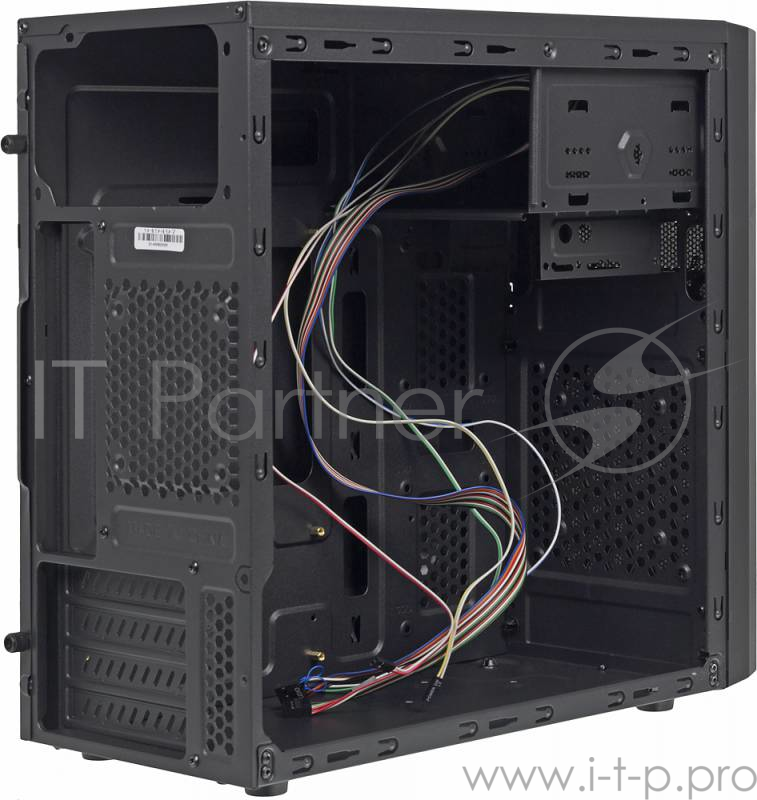 Корпус Accord A-08B черный без БП mATX 2xUSB2.0 audio