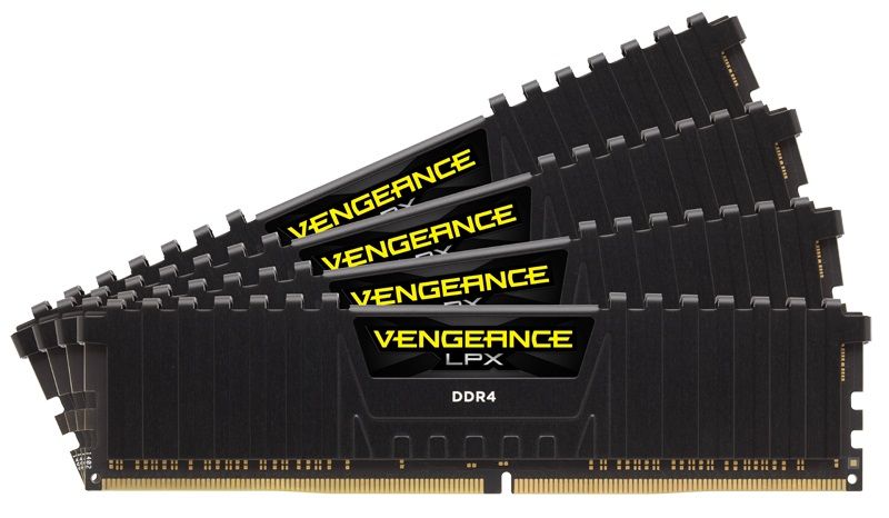 Память DDR4 4x16Gb 3000MHz Corsair CMK64GX4M4D3000C16 RTL PC4-24000 CL16 DIMM 288-pin 1.35В