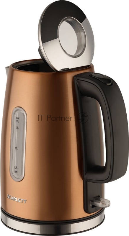 Чайник электрический Scarlett SC-EK21S98 1.7л. 2200Вт бронзовый (корпус: нержавеющая сталь)