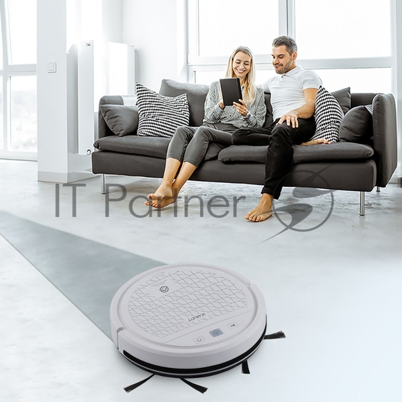 Пылесос-робот Scarlett SC-VC80R14 белый