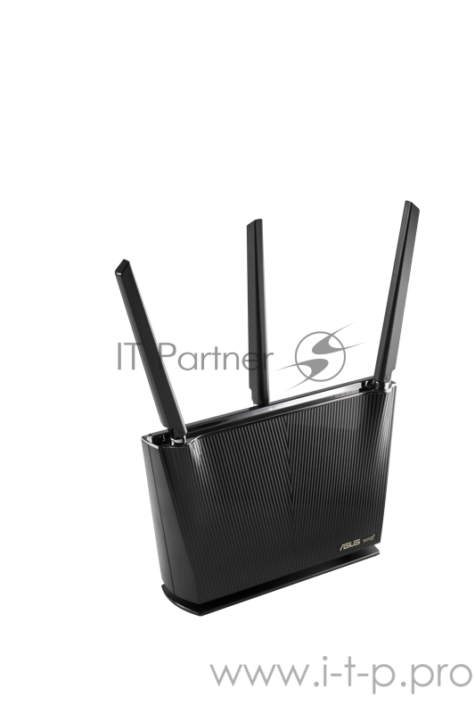 Роутер ASUS RT-AX68U// роутер 802.11a/b/g/n/ac, до 1300Mbps, 2,4 + 5 гГц, 3 антенны, USB 90IG05M0-MO3G00