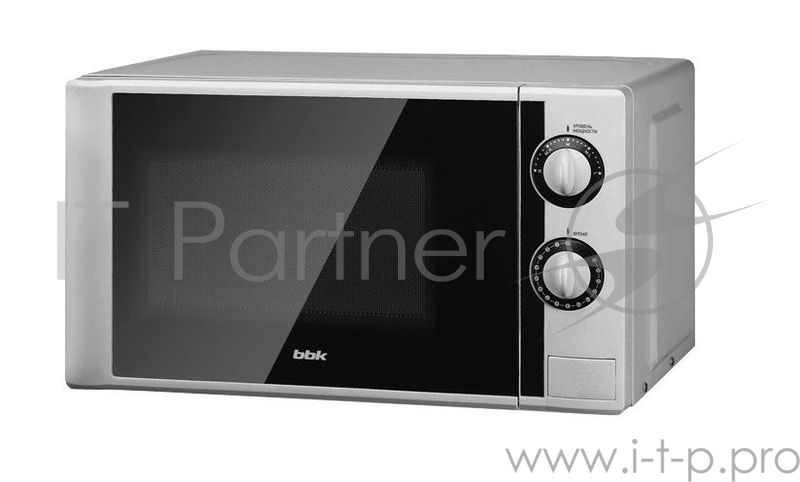 Микроволновые печи BBK BBK 20MWS-708M/BS черный/серебро , 20л., 700Вт