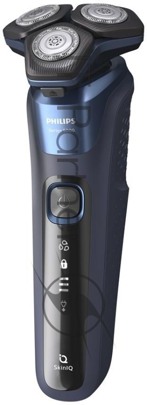 Бритва роторная Philips S5585/35 питан.:аккум. темно-синий