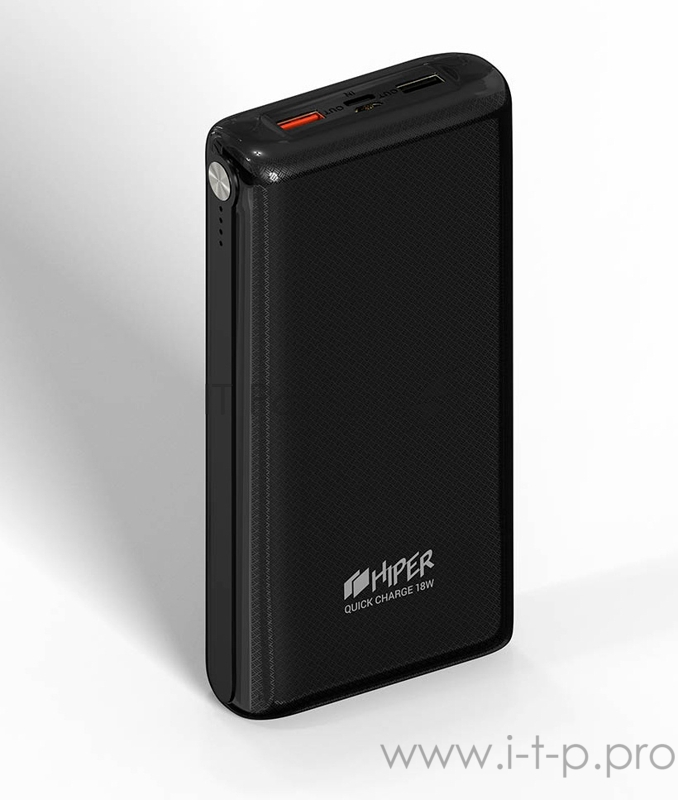 Мобильный аккумулятор Hiper Quick 30000 Li-Pol 30000mAh 2.4A+2.4A+2.4A+2.4A черный