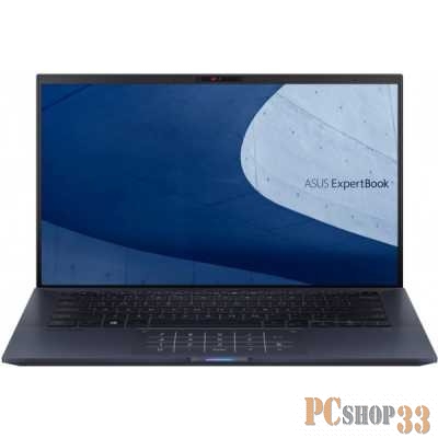 Ноутбук ASUS ExpertBook B9450FA-BM0515T Core i5-10210U/16Gb/512Gb SSD/14,0 FHD IPS 1920x1080/NumberPad/Wi-Fi 6 (802.11ax)/BT/HD IR/FP/Windows 10 Home/0.88Kg/Gray/Sleeve, Micro HDMI to RJ45 Cable