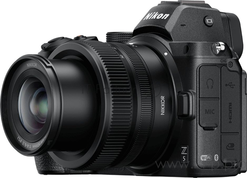 Фотоаппарат Nikon Z 5 черный 24.3Mpix 3.2 4K WiFi 24-50 f/4-6.3 + FTZ EN-EL15c